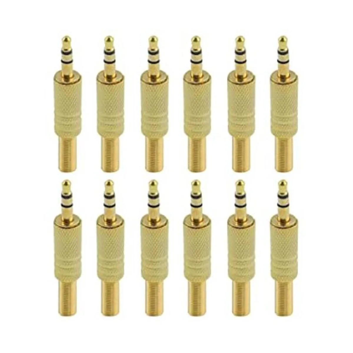 Antrader Conector de cable de audio macho estéreo de 0.138_1