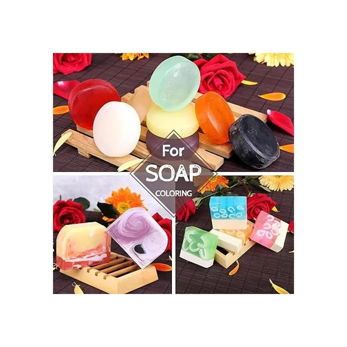 Tinte de jabón para bomba de baño de 12 colores apto para_3