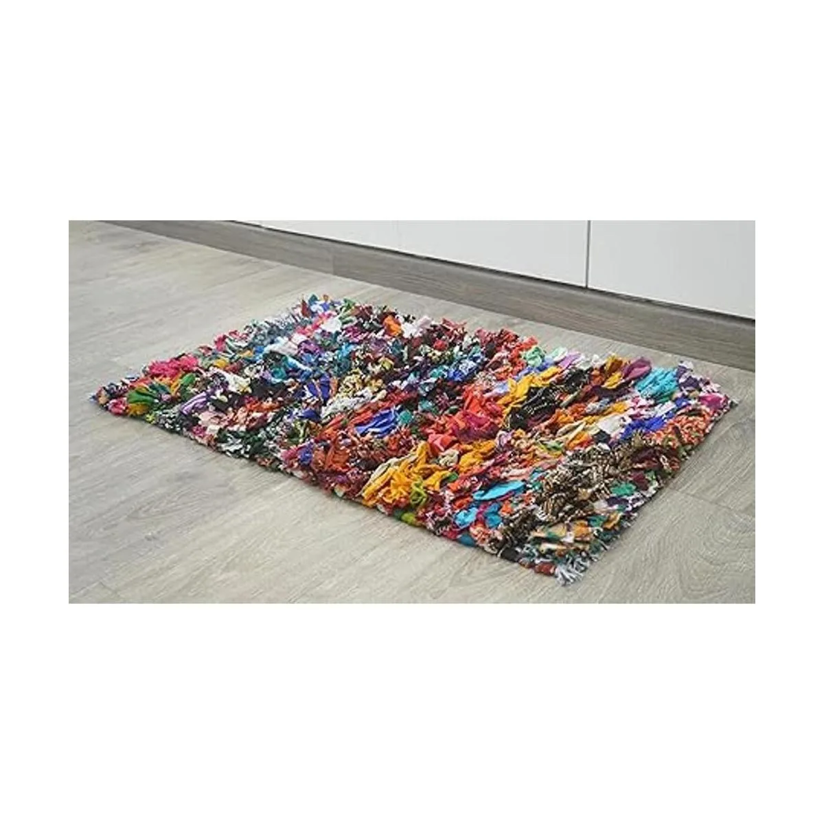 CHARDIN HOME Alfombra de pelo arcoíris multicolor_6