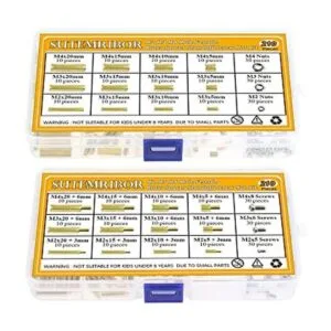 Sutemribor 420PCS M2 M3 M4 Macho Hembra Hexagonal Latón_1
