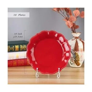 Artliving Paquete de 2 soportes de placa grande de hierro_5