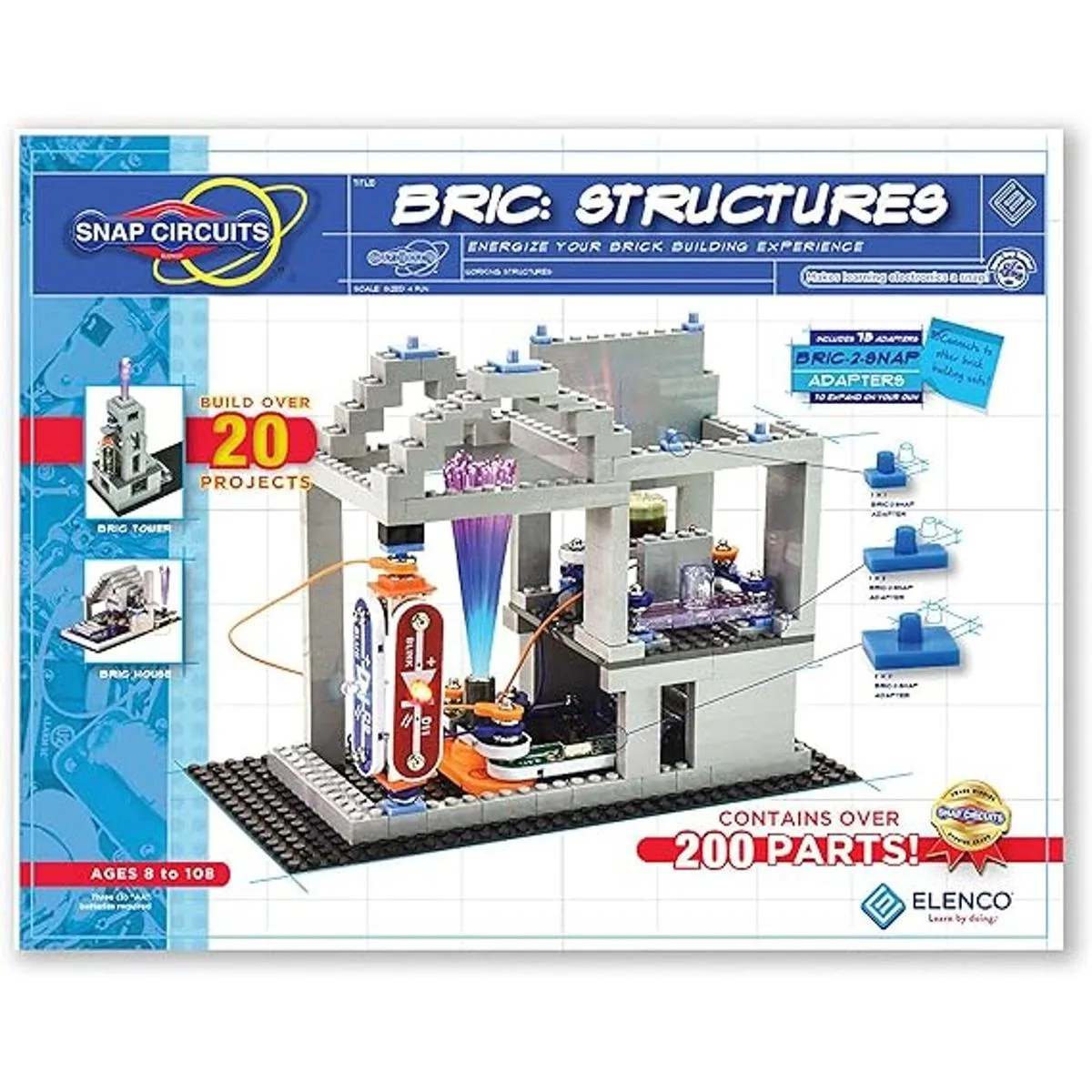 Snap Circuits BRIC Estructuras Kit de exploración de_1