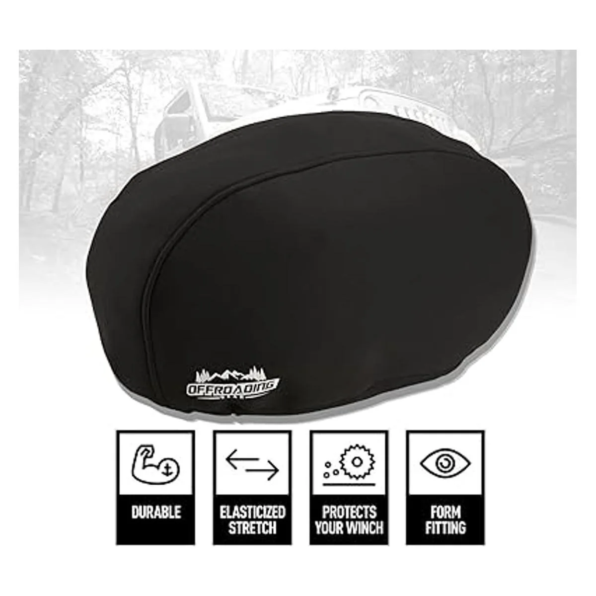 Cubierta del cabrestante cabrestante de 12000 libras_6