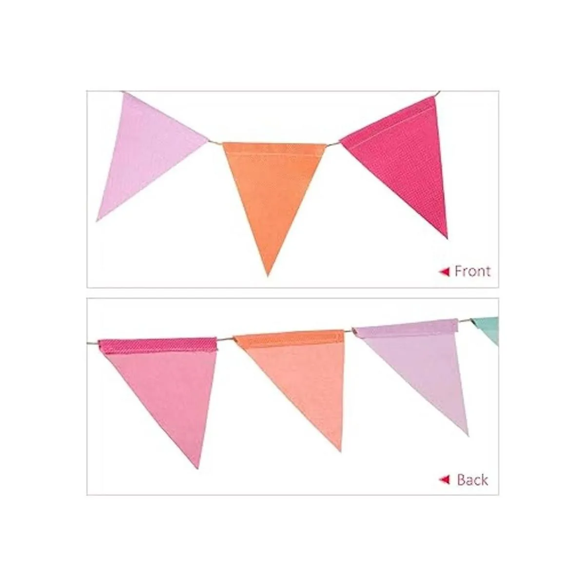 Shappy Hestya Bandera de banderín multicolor de 42_4