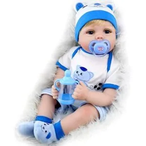 Aori Lifelike Reborn Muñecas de bebé recién nacido con_2