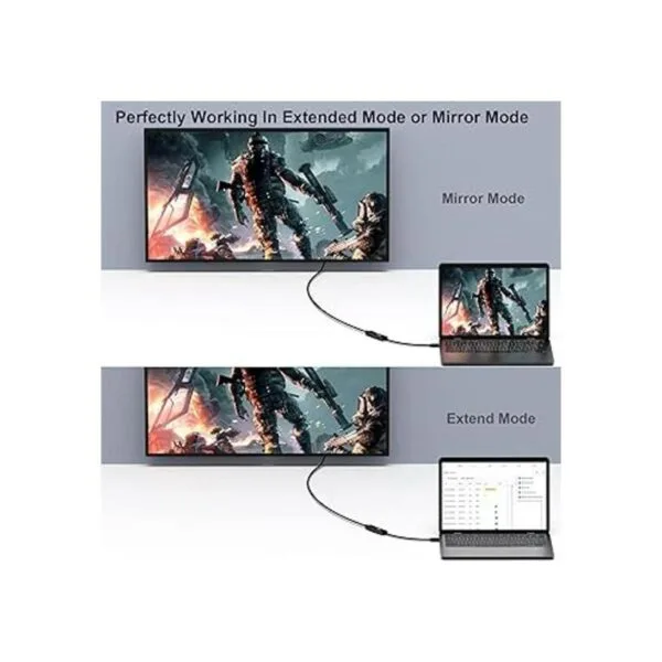 Paquete de 2 adaptadores Mini DisplayPort a HDMI Benfei_4