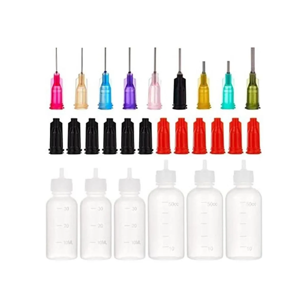 BENECREAT 8 botellas aplicadoras de punta de precisión_1