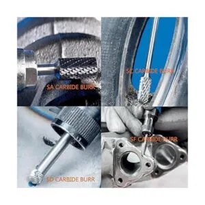 JESTUOUS Juego de 8 brocas rotativas de doble corte de_2