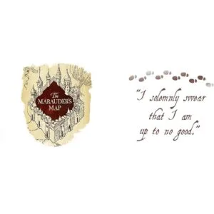 Tervis Harry Potterthe Marauders Map Vaso aislado con_2