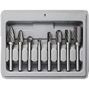 JESTUOUS Juego de 8 brocas rotativas de doble corte de_1