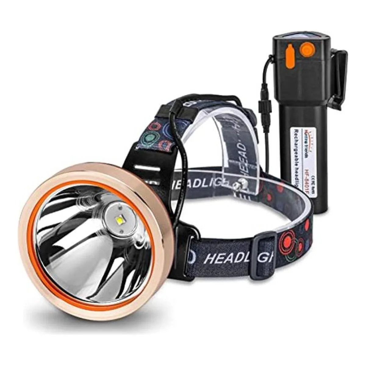 Hunting Friends Faro LED de alta potencia recargable_1