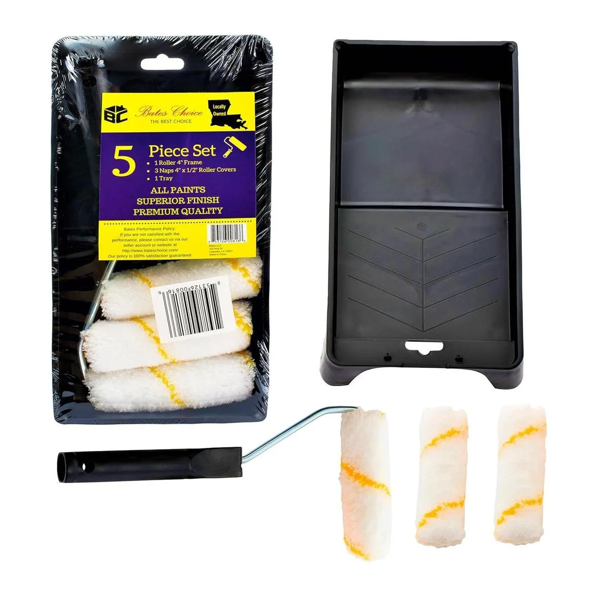 Bates Juego de bandejas de pintura rodillo de pintura de_1