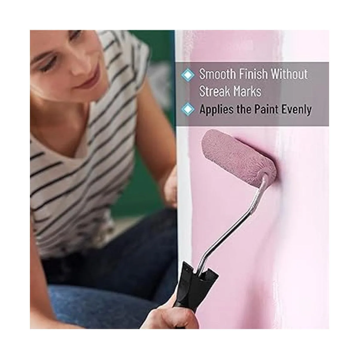 Bates Juego de bandejas de pintura rodillo de pintura de_5