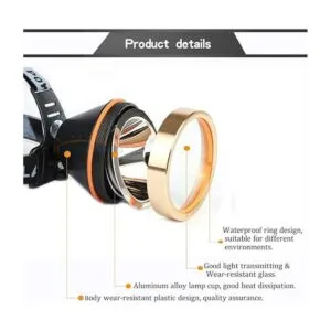 Hunting friends Foco LED recargable para faros delanteros_4