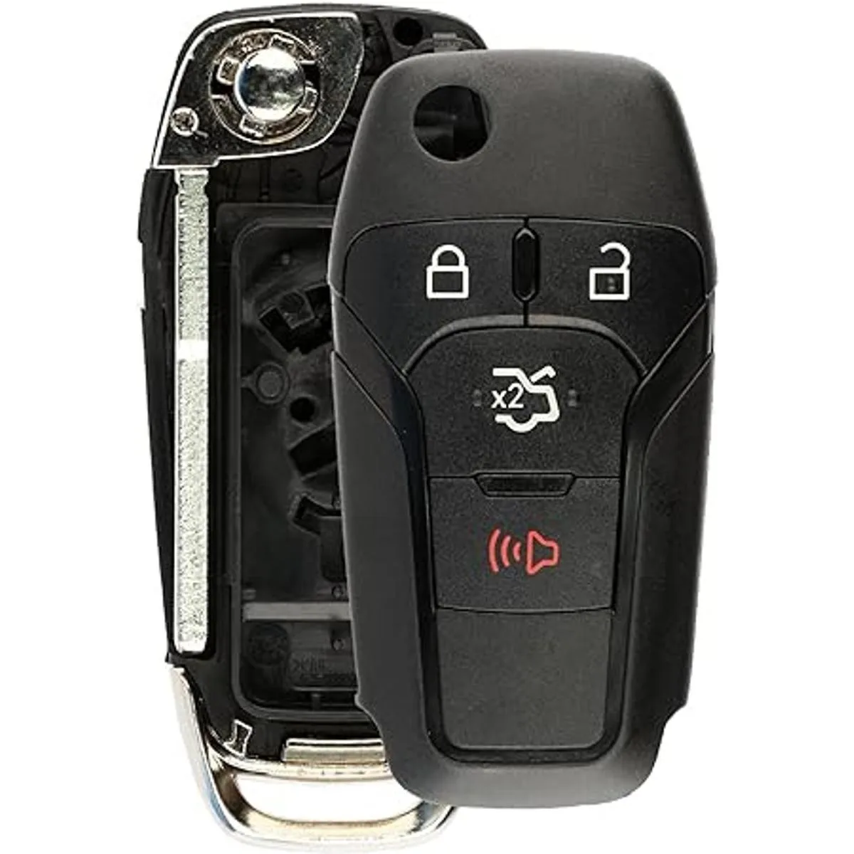 KeylessOption Carcasa para llavero con control remoto de_2