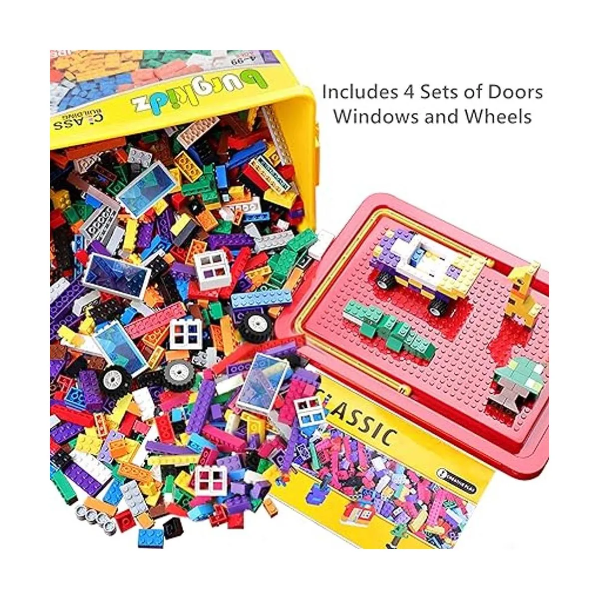 Juego de ladrillos de construcción de 1020 piezas 1000_2