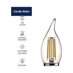 FLSNT Bombillas LED equivalentes a 60 vatios bombillas de_2