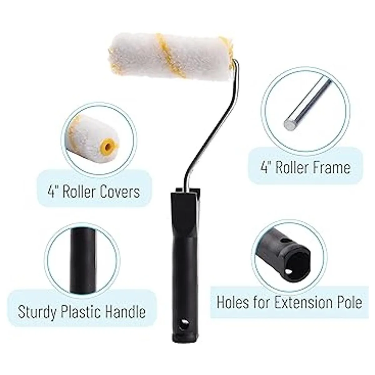 Bates Juego de bandejas de pintura rodillo de pintura de_3