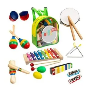 Stoies Juego de 19 instrumentos musicales para niños_1