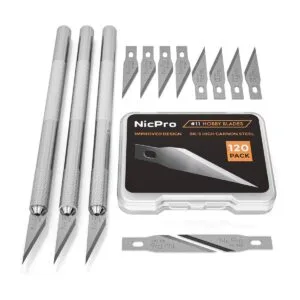 Nicpro Juego de 123 cuchillos para pasatiempos 3_1