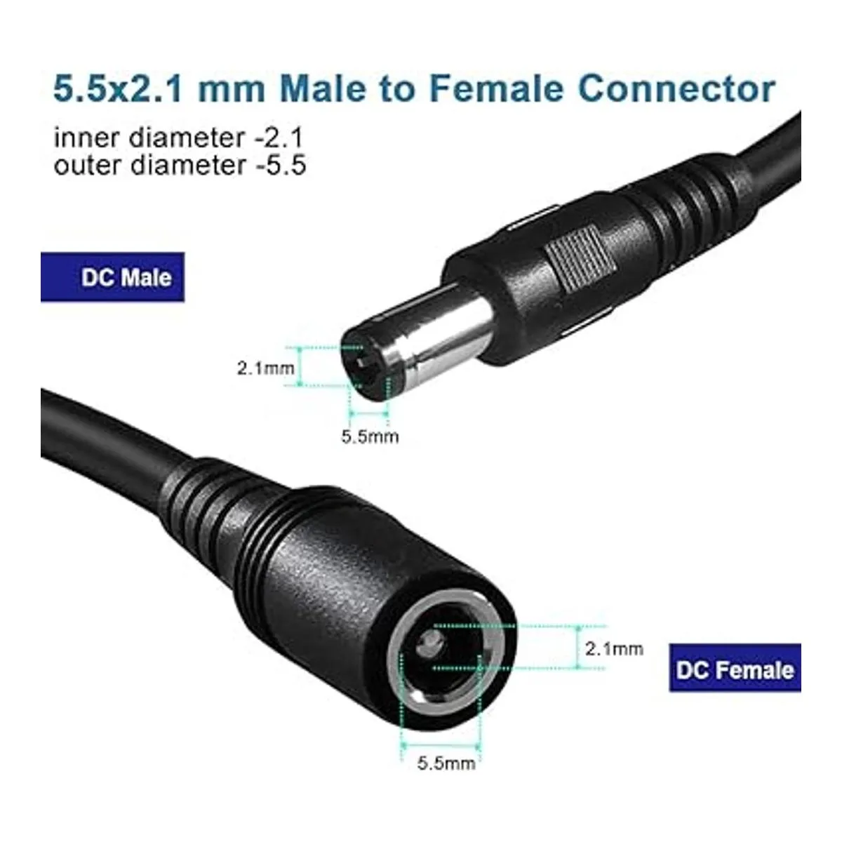 SIOCEN Cable de extensión de 0.217 in x 0.083 in_2