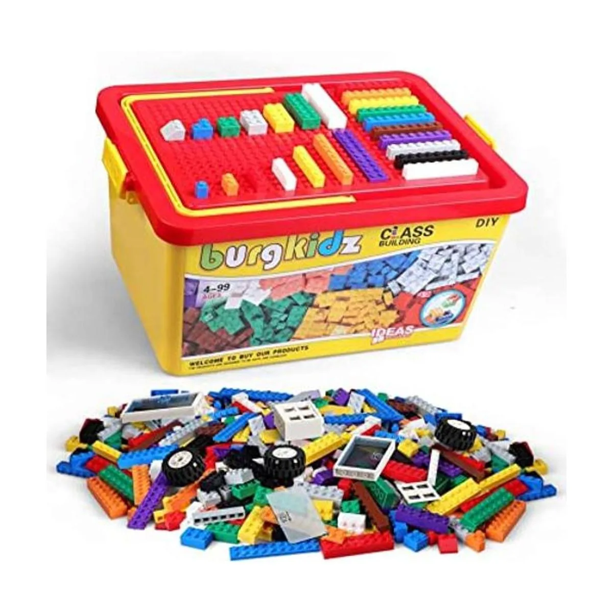 Juego de ladrillos de construcción de 1020 piezas 1000_1