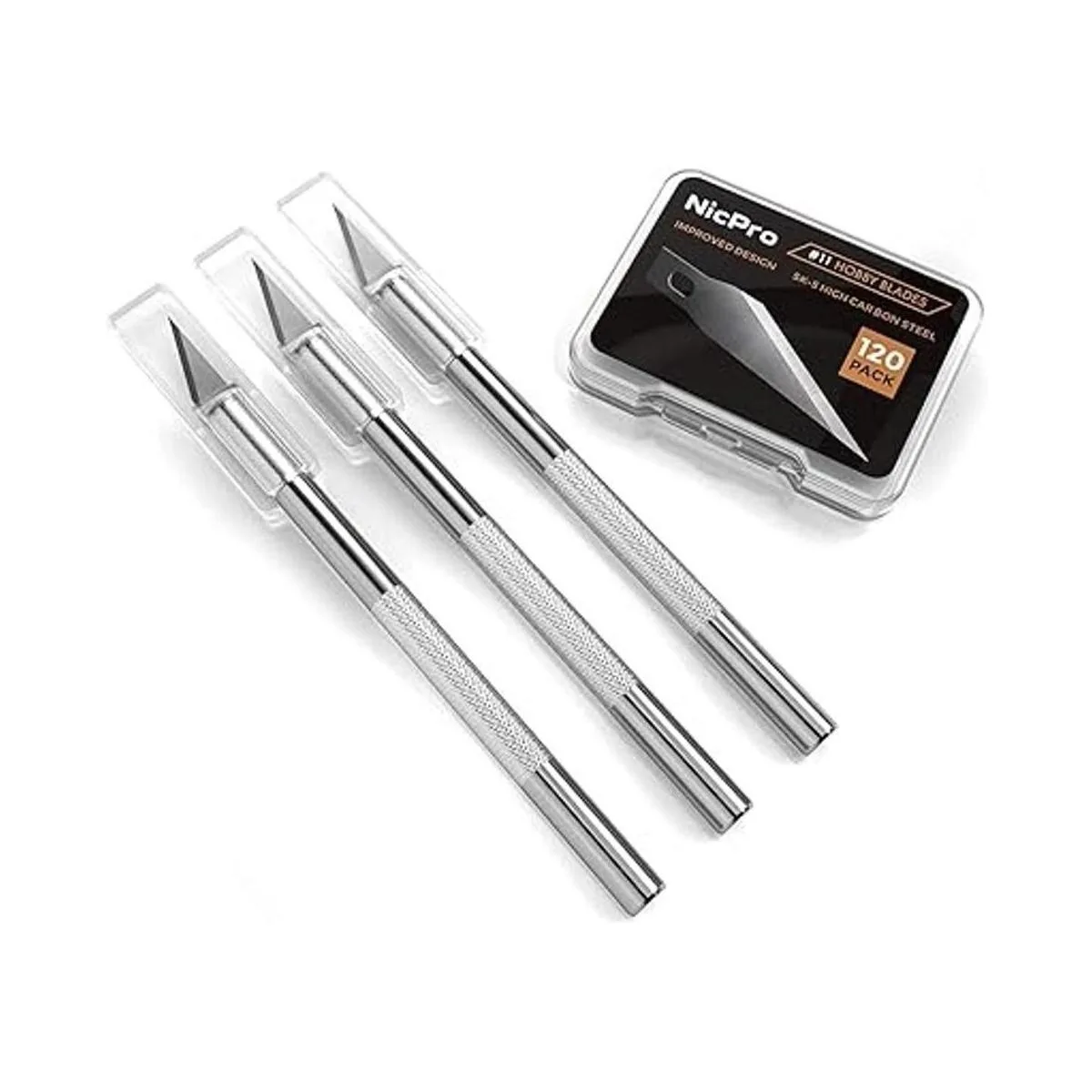 Nicpro Juego de 123 cuchillos para pasatiempos 3_2