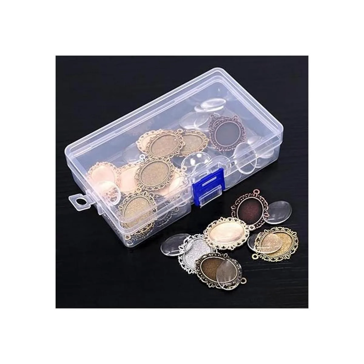 Swpeet Kit de 60 bandejas para colgantes incluye 30_7