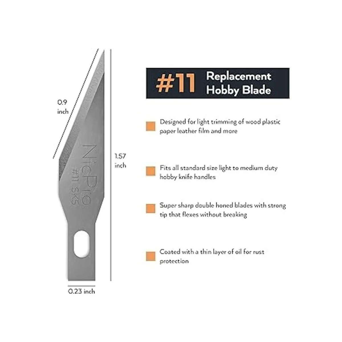 Nicpro Juego de 123 cuchillos para pasatiempos 3_4