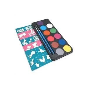 Maydear Kit de pintura facial para niños con 12 colores_2