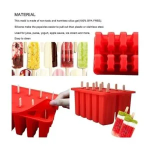 Moldes con forma para paletas caseras molde de silicona_3