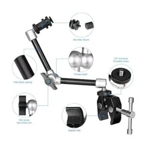 Brazo mágico de fricción articulada resistente ajustable_2