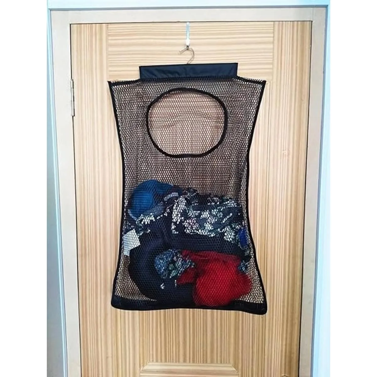 ALYER Cesta de malla para lavandería cesta de_4