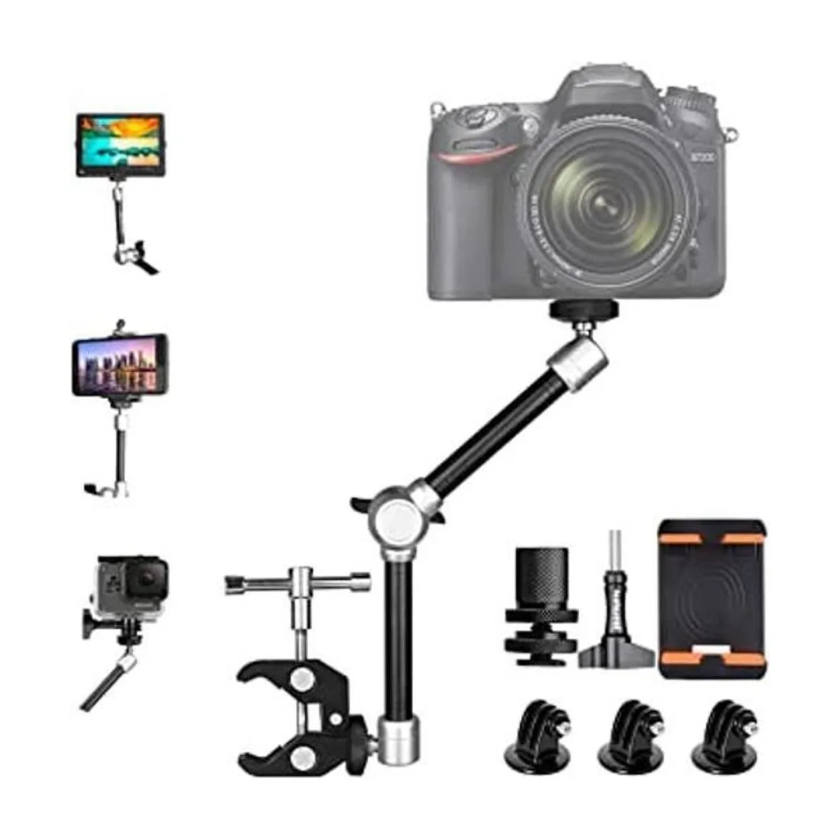 Brazo mágico de fricción articulada resistente ajustable_1