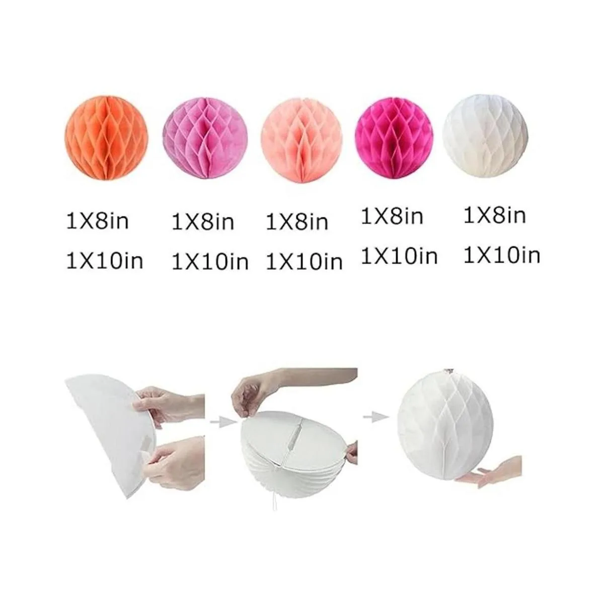 Daily Mall 9pcs 8 inch bolas de rodar de abeja fiesta_2