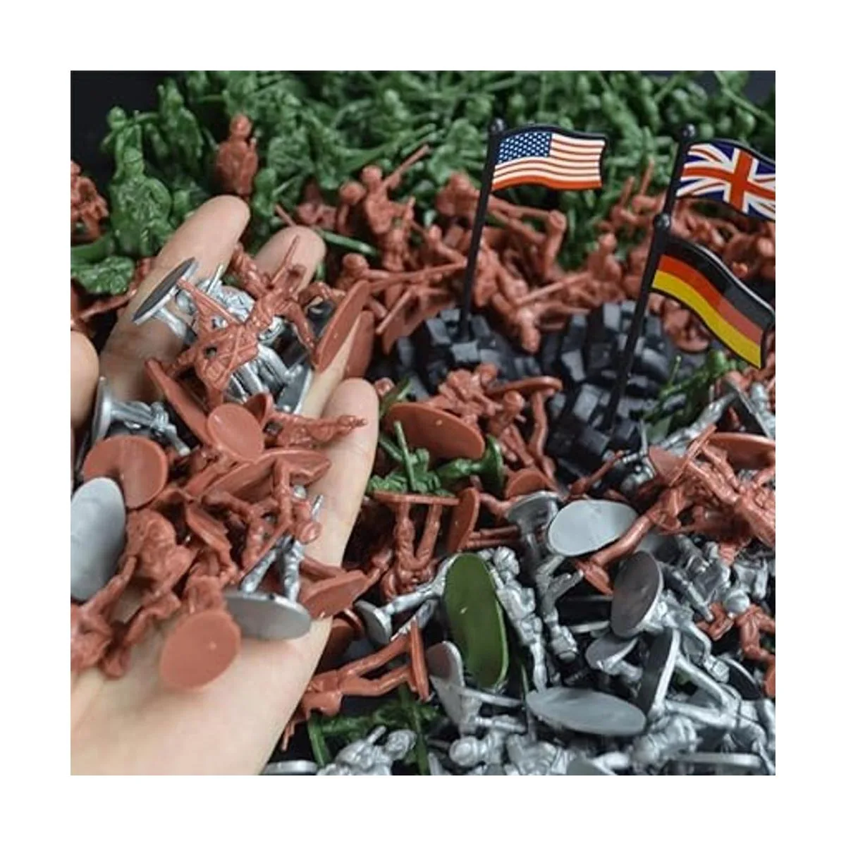 Rainbow Toyfrog Figuras de soldados de la Segunda Guerra_2