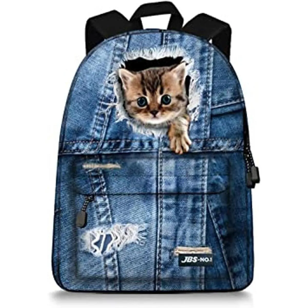 JBSNO.1 Linda mochila de gatos para adolescentes bolsas_1