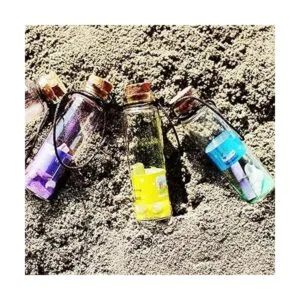 Mini botellas de vidrio con tapones de corcho frascos_5