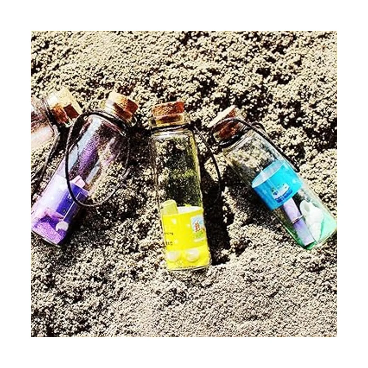 Mini botellas de vidrio con tapones de corcho frascos_5