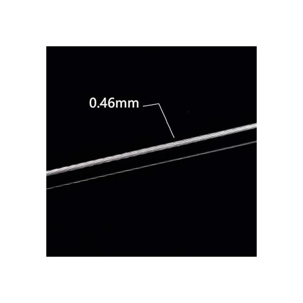 BENECREAT Alambre de cuentas de cola de tigre de 300 pies_2