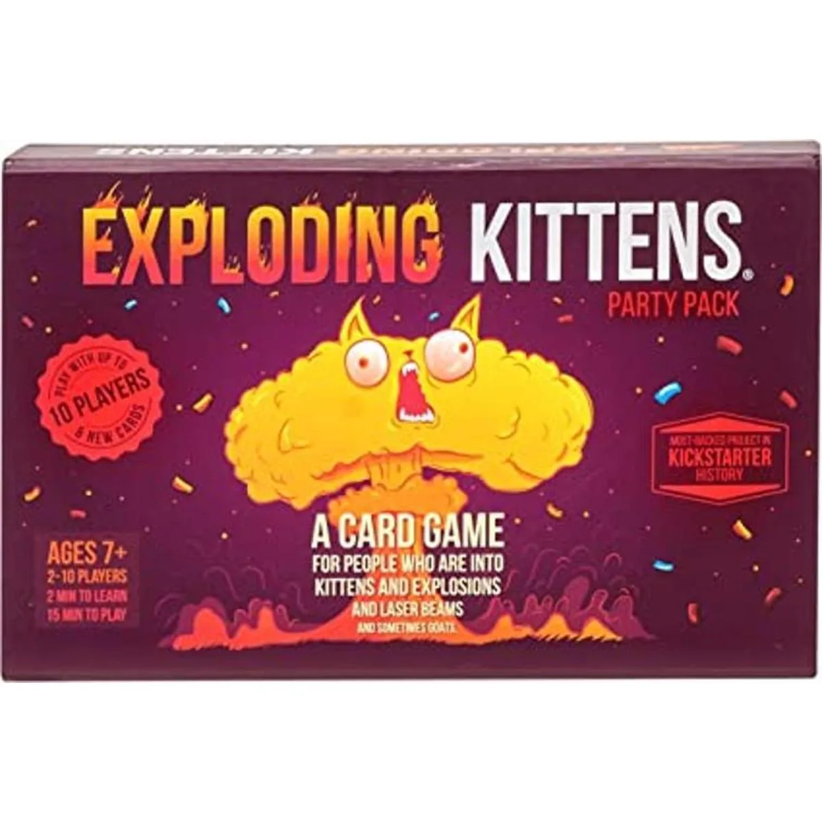Exploding Kittens Paquete Party. Un juego de cartas de_1