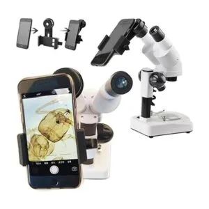Adaptador de lente de microscopio adaptador de cámara de_2