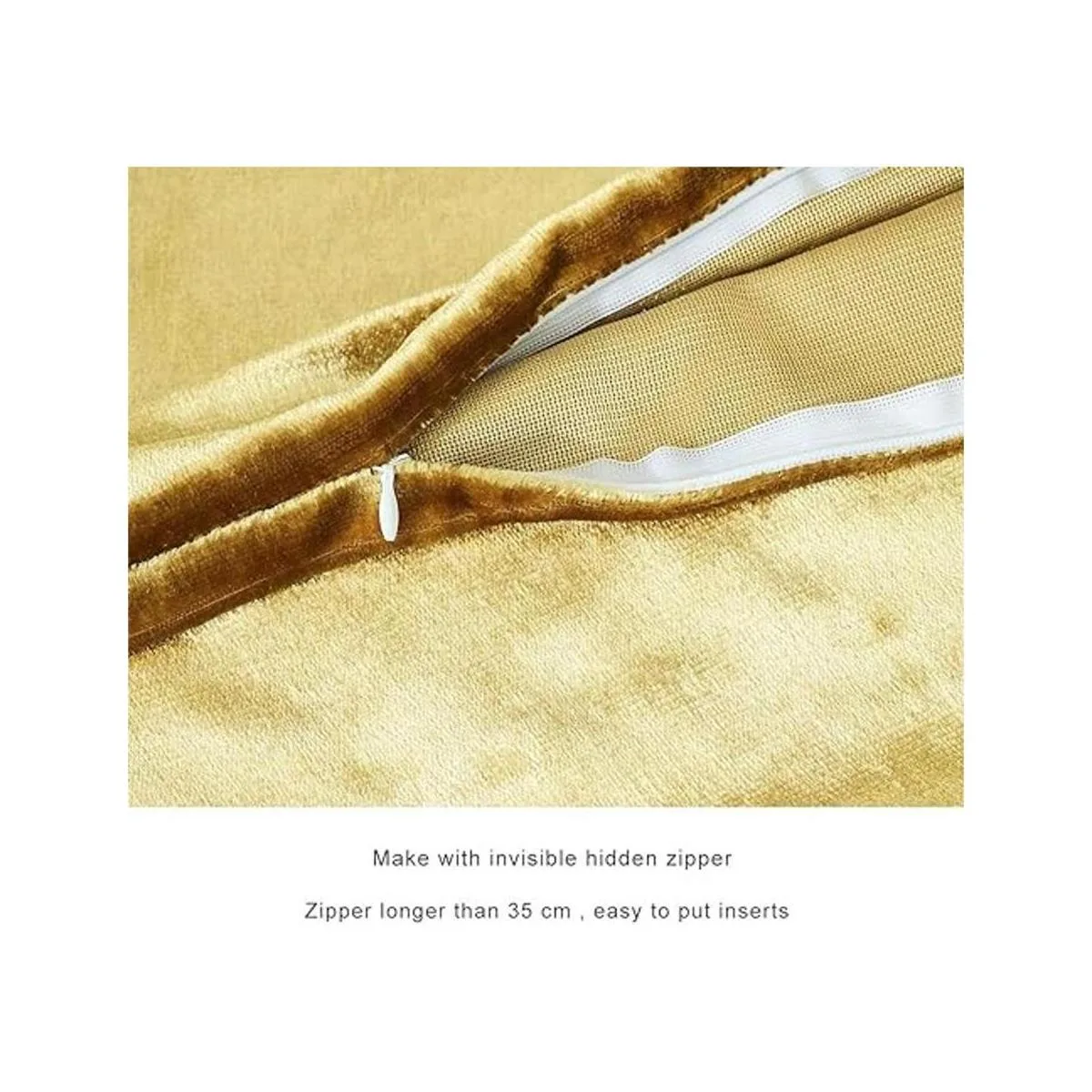 Fundas de almohada decorativas de terciopelo dorado de 18_3