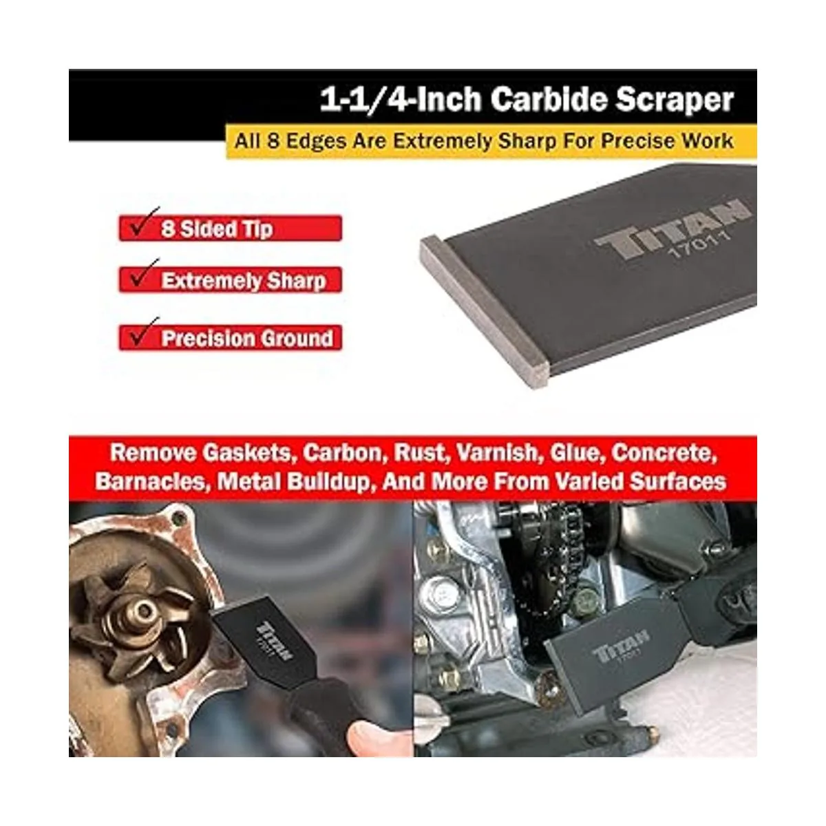 Titan Rascador de carburo 17011 de 114 pulgadas_4