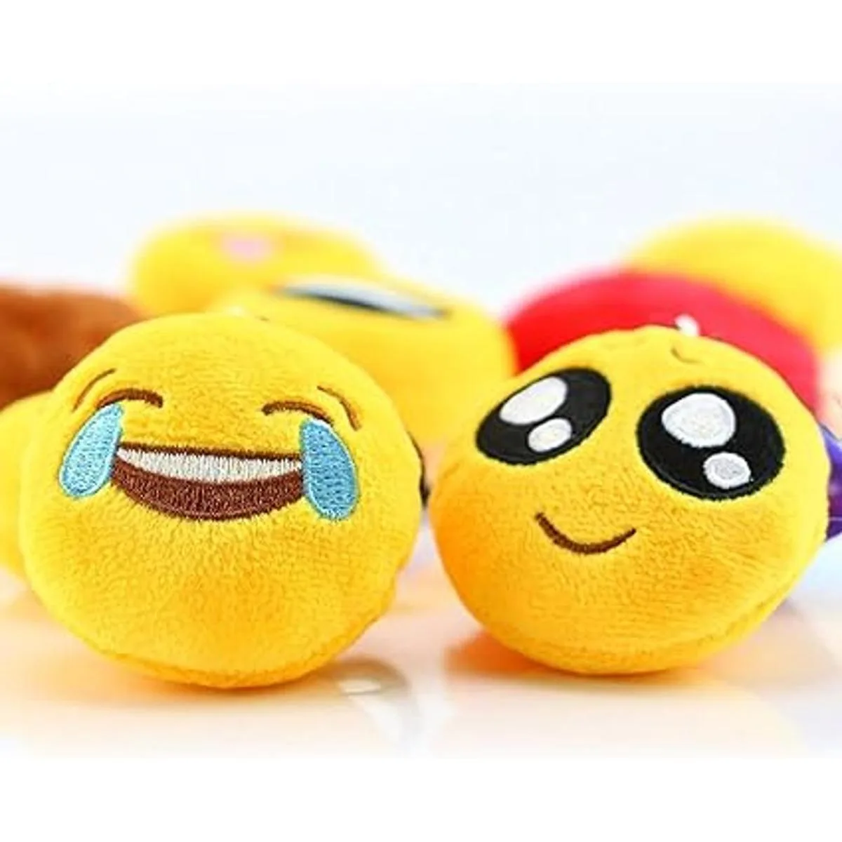 Dreampark Emoji Llavero de felpa para niños diseño de_5