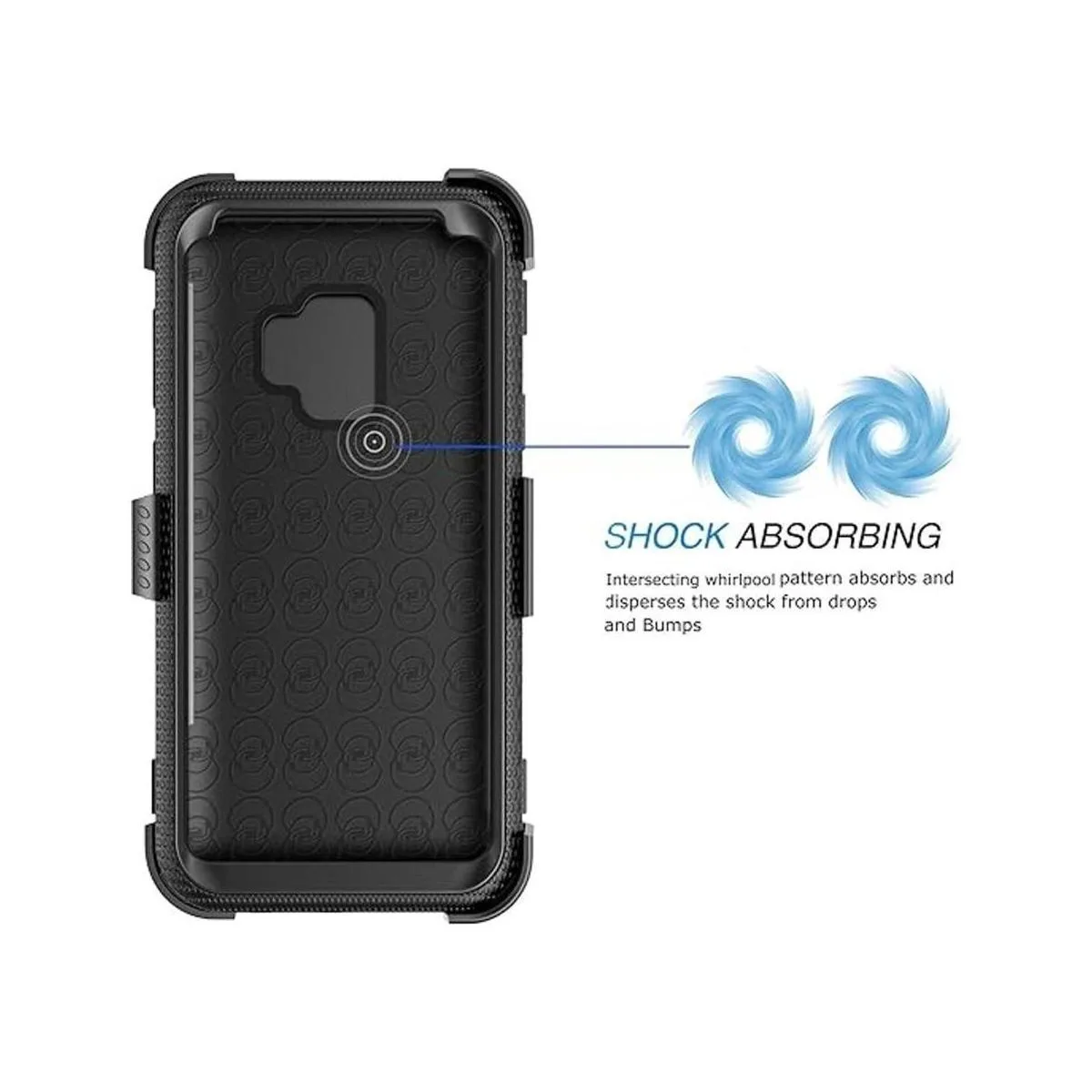 Tekcoo Funda para Galaxy S9 Plus para clip S9 Plus_2
