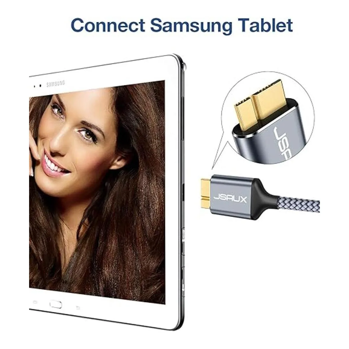 3.3 pies 6.6 pies cable USB C a micro B paquete de 2_5