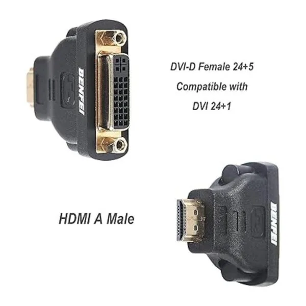 BENFEI Adaptador HDMI a DVI convertidor bidireccional_2