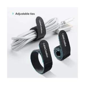 CableCreation Bridas de cables reutilizables de 6_2