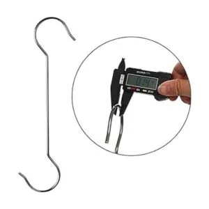 Ganchos de metal para colgar en S de Navidad de 12_5